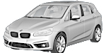 BMW F45 U111A Fault Code